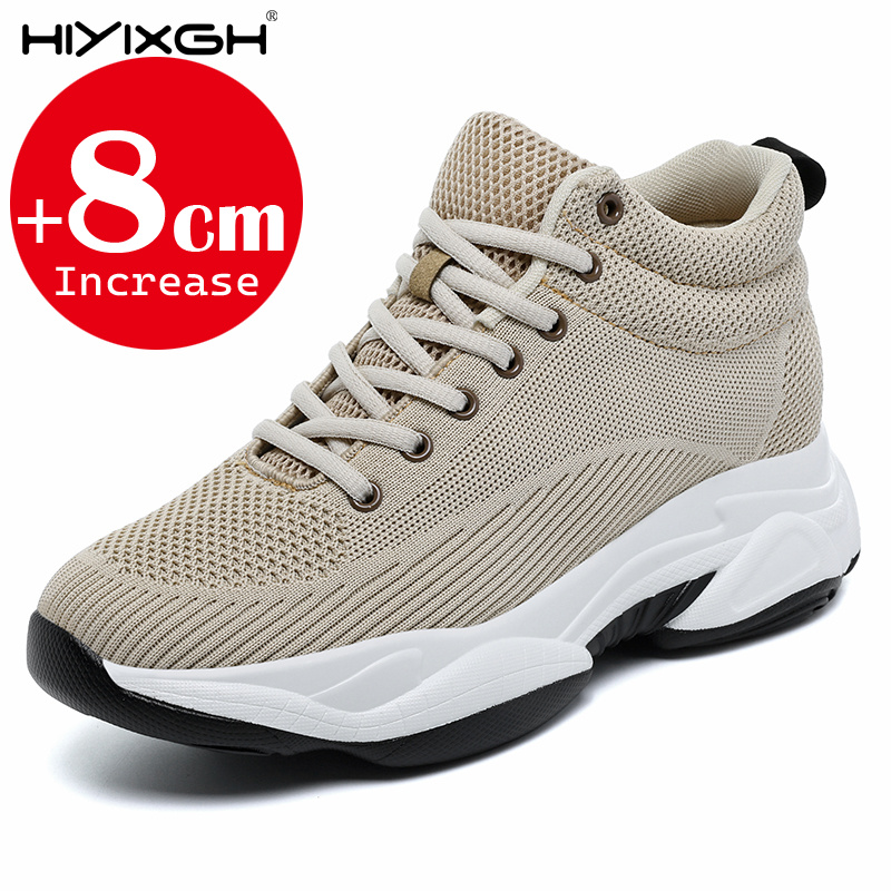 Men Women 8cm Height Increasin - Men'S Shoes With Height Increase ulasan dan harga