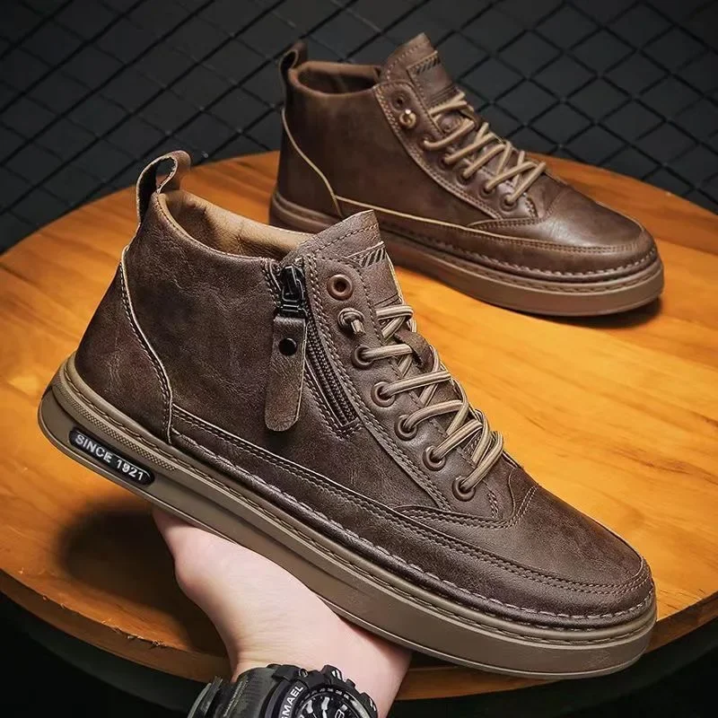 Men's Shoes Fashion High Top S - Men'S Shoes Hey Dude ulasan dan harga