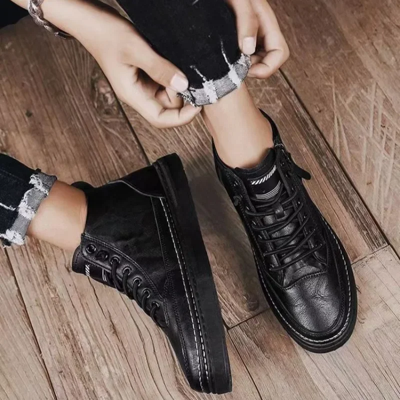 Men's Shoes Fashion High Top S - Men'S Shoes Hey Dude ulasan dan harga