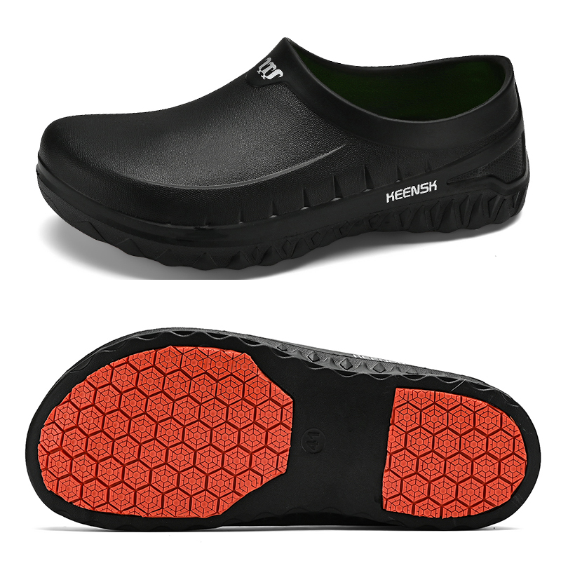 Anti-Skid Chef Shoes For Men K - Men'S Shoes Water Resistant ulasan dan harga