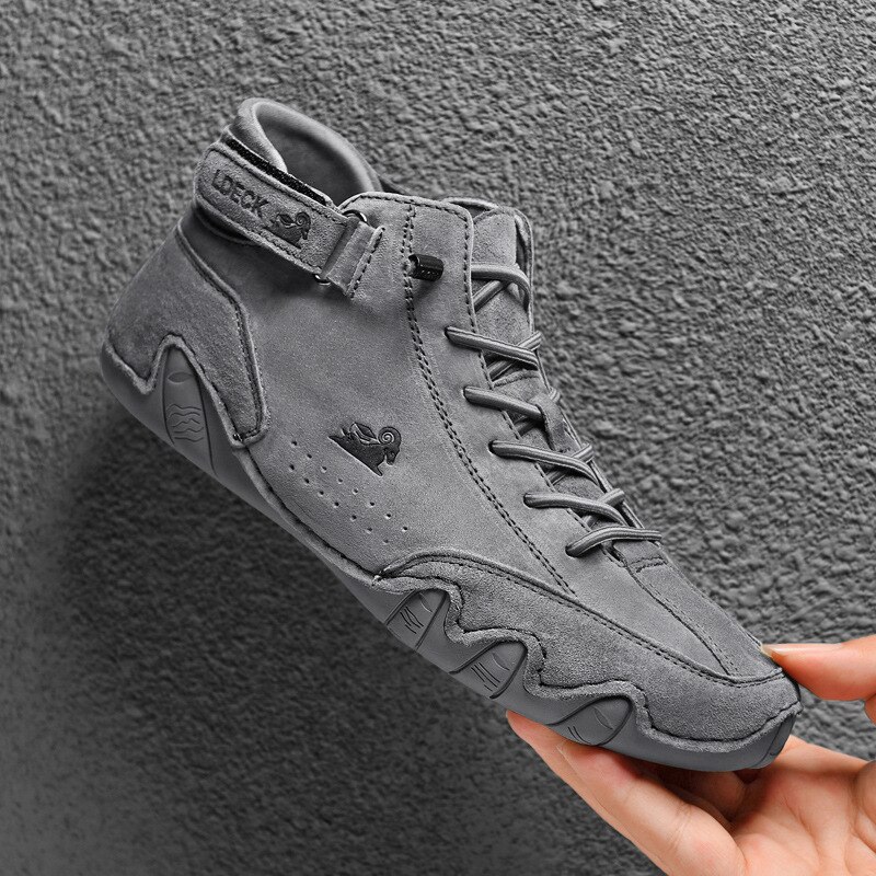 Men Boots Casual Motorcycle Wi - Men'S Shoes Water Resistant ulasan dan harga