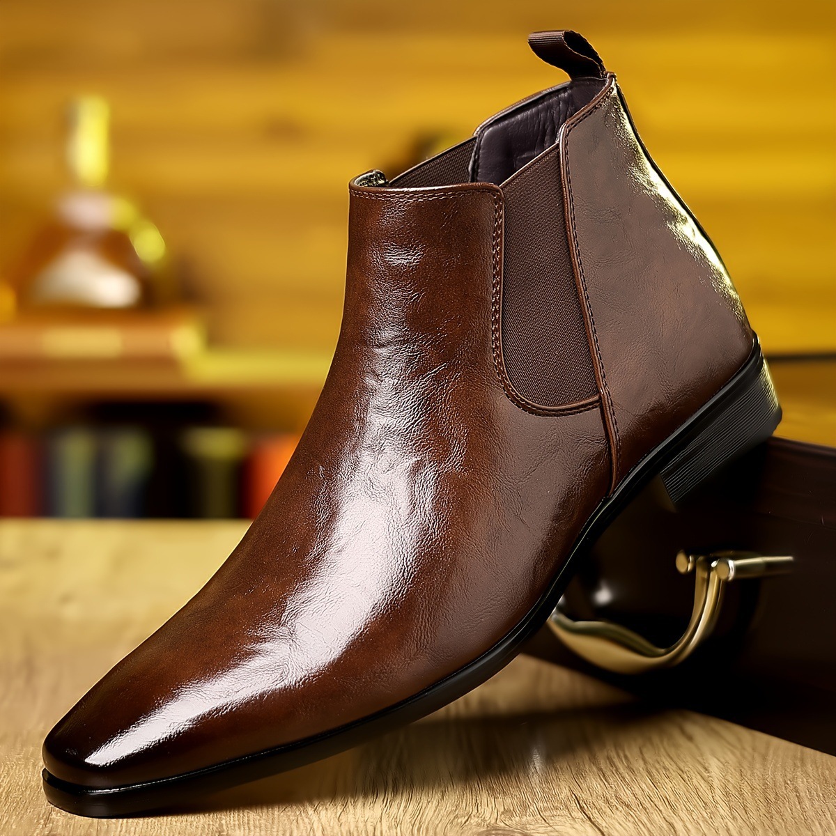 Chelsea Boots Leather Boots Au - Men'S Shoes Hey Dude ulasan dan harga