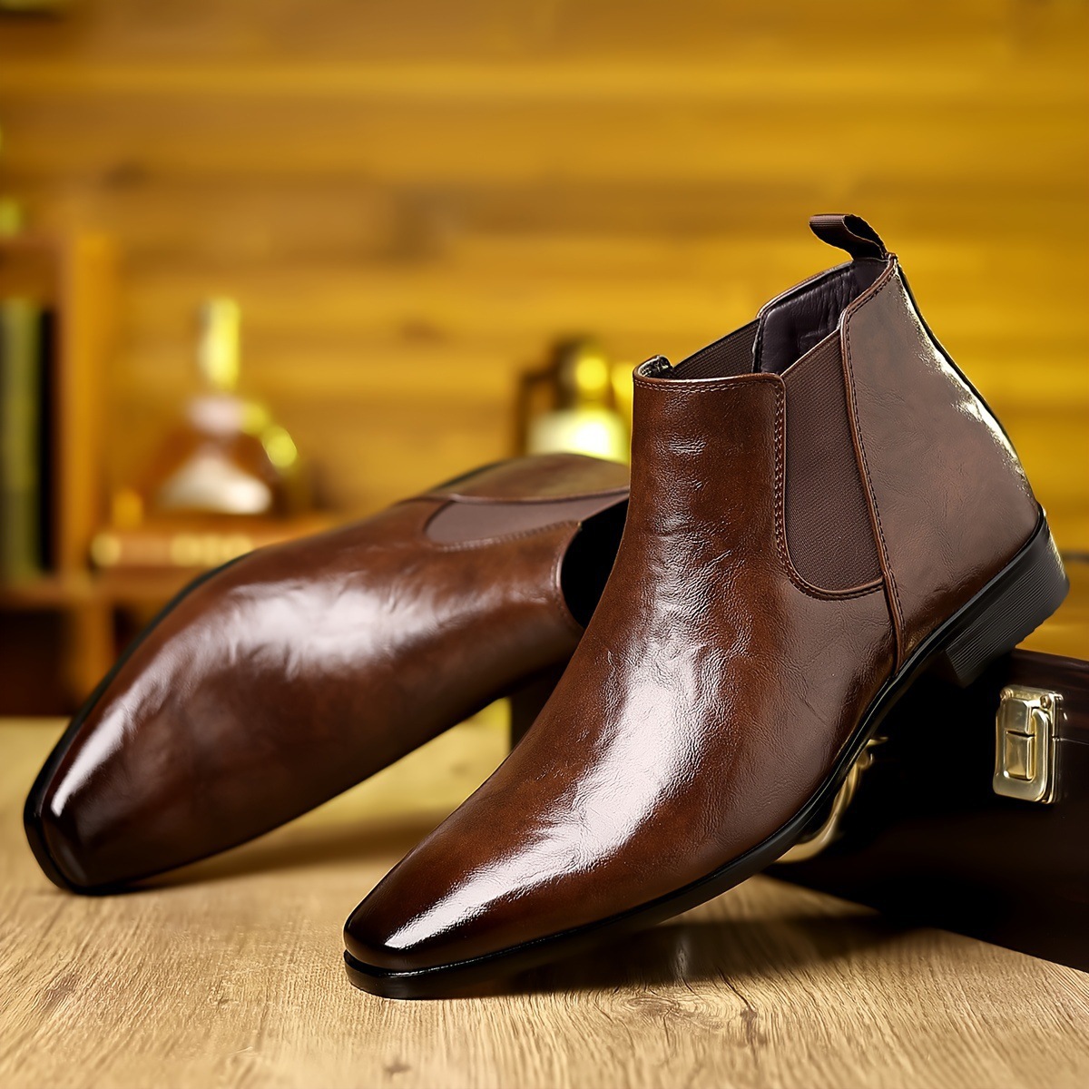 Chelsea Boots Leather Boots Au - Men'S Shoes Hey Dude ulasan dan harga