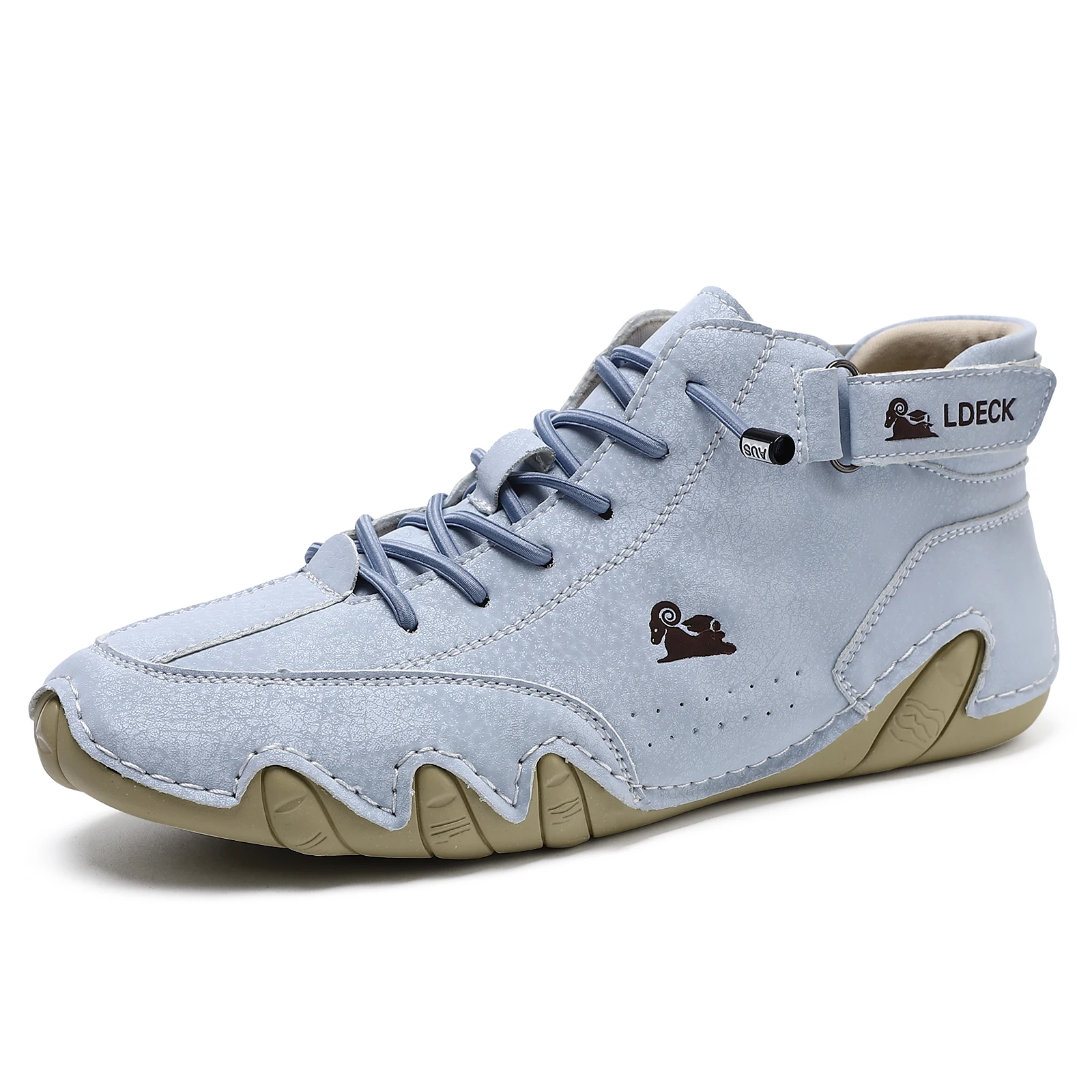 Men's Leather Shoes Ankle Boot - Men'S Shoes Hey Dude ulasan dan harga