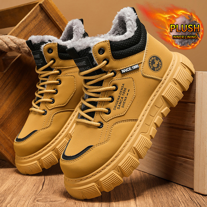 Winter Velvet High Top Men's B - Men'S Shoes With Height Increase ulasan dan harga