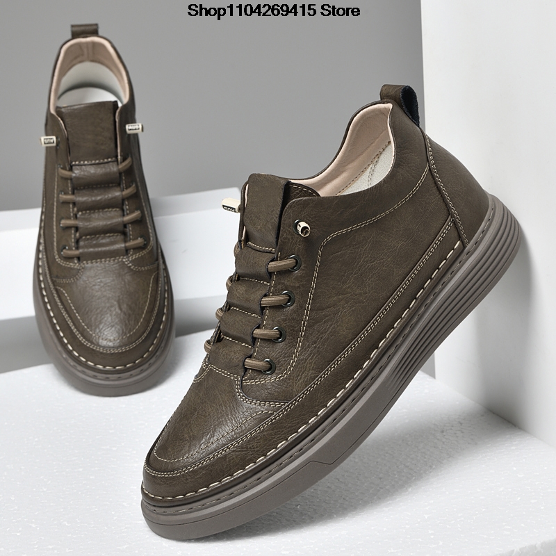 Men Internal Height Increasing - Men'S Shoes With Height Increase ulasan dan harga