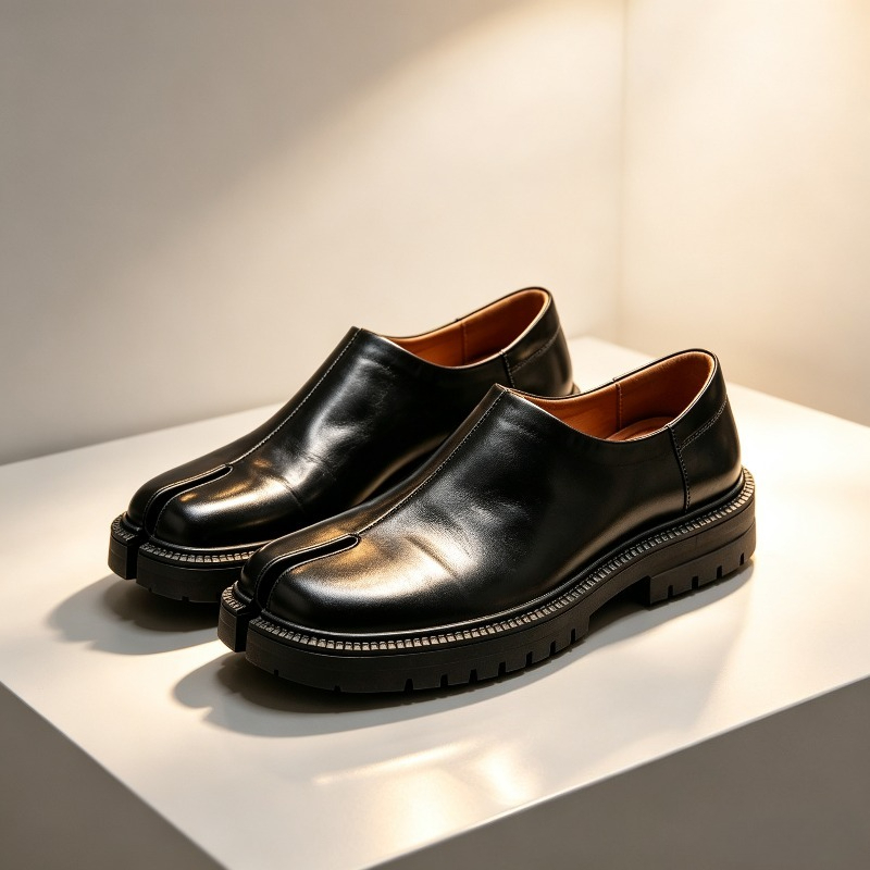 Men Split Toe Leather Loafers  - Men'S Shoes Hey Dude ulasan dan harga