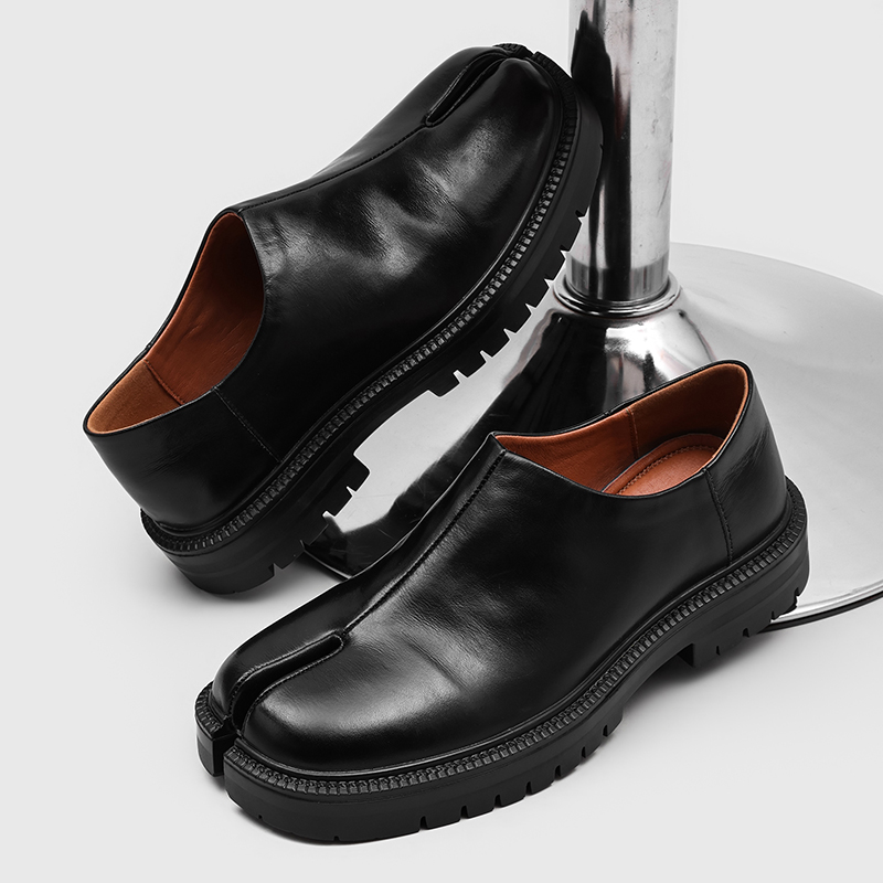 Men Split Toe Leather Loafers  - Men'S Shoes Hey Dude ulasan dan harga